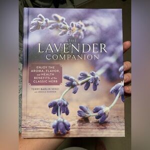 The Lavender Companion elegant and useful coffee table book NWT